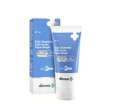 The Derma Co Sali-Cinamide Anti-Acne Face Wash